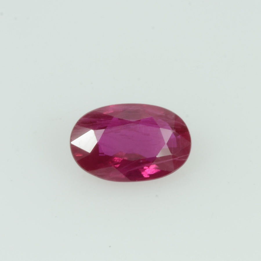 0.35 Cts Natural Vietnam Ruby Loose Gemstone Oval Cut