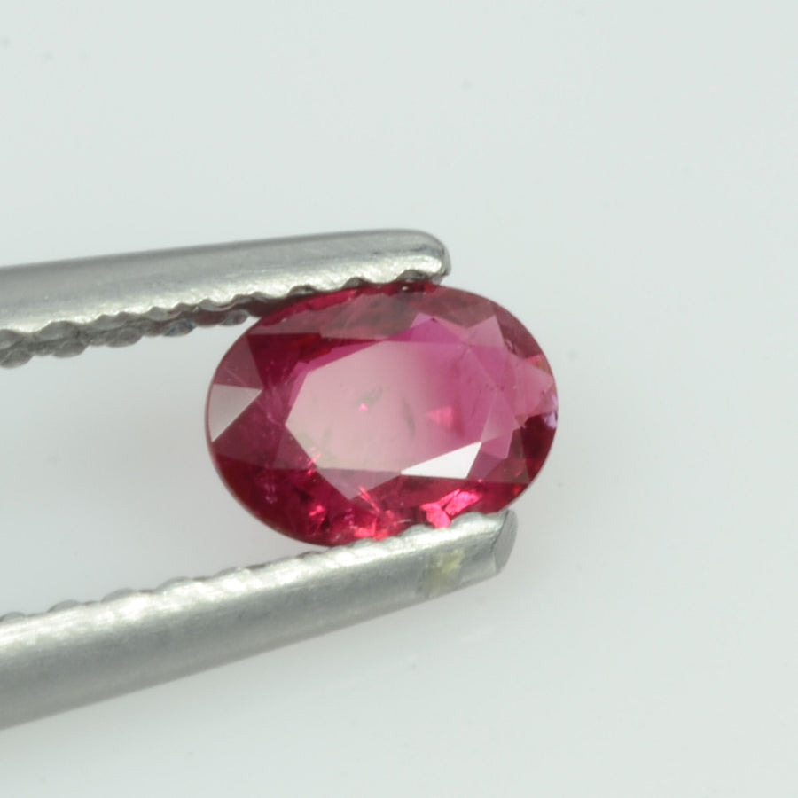 0.36 Cts Natural Vietnam Ruby Loose Gemstone Oval Cut