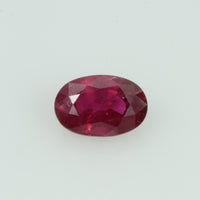 0.46 Cts Natural Vietnam Ruby Loose Gemstone Oval Cut