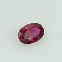 0.46 Cts Natural Vietnam Ruby Loose Gemstone Oval Cut