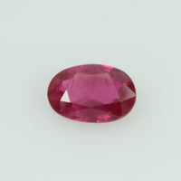 0.45 Cts Natural Vietnam Ruby Loose Gemstone Oval Cut