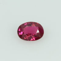 0.38 Cts Natural Vietnam Ruby Loose Gemstone Oval Cut