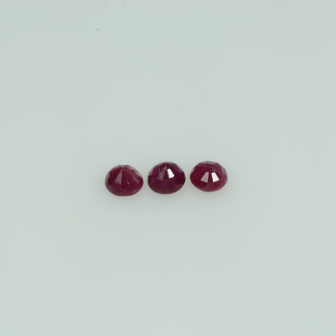 2.1-3.1 mm Natural Ruby Loose Gemstone Round Cut