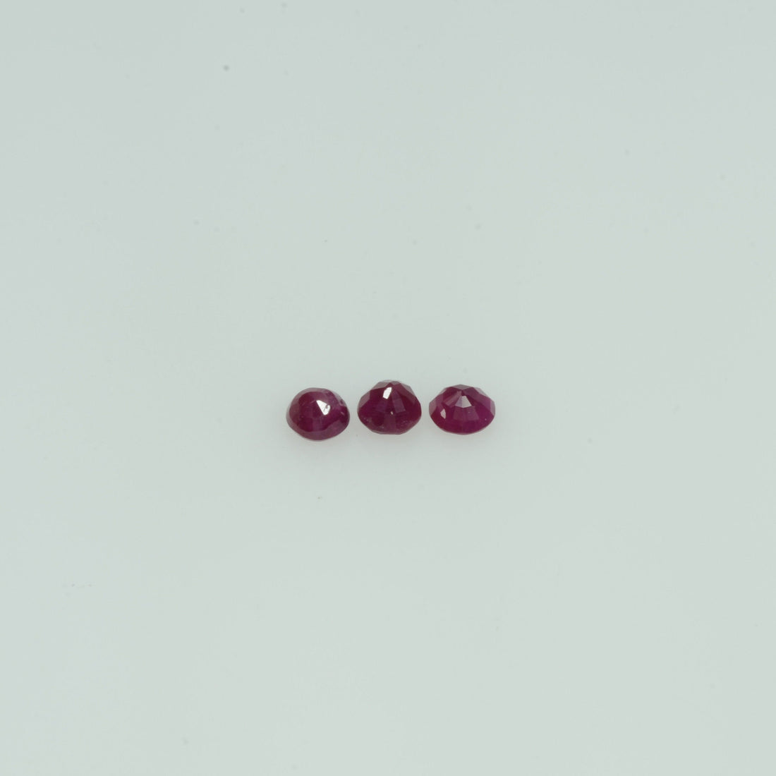 2.1-3.1 mm Natural Ruby Loose Gemstone Round Cut
