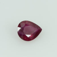 0.43 cts Natural Vietnam Ruby Loose Gemstone Pear Cut