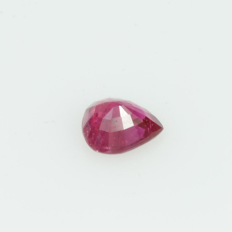 0.27 cts Natural Vietnam Ruby Loose Gemstone Pear Cut