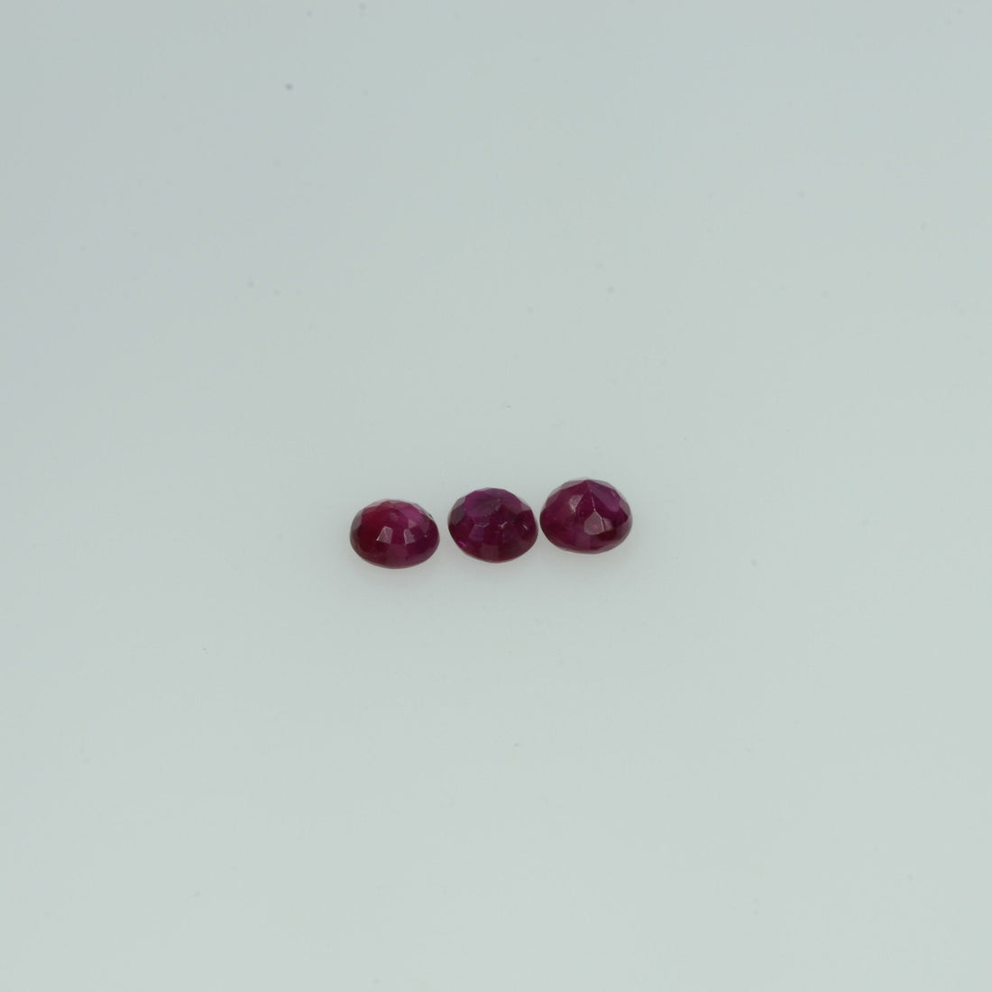 1.3-3.1 mm Natural Ruby Loose Gemstone Round Cut