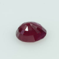 1.10 Cts Natural Burma Ruby Loose Gemstone Oval Cut