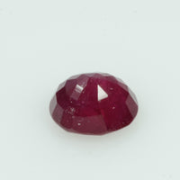 1.00 Cts Natural Burma Ruby Loose Gemstone Oval Cut