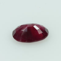 1.02 Cts Natural Burma Ruby Loose Gemstone Oval Cut