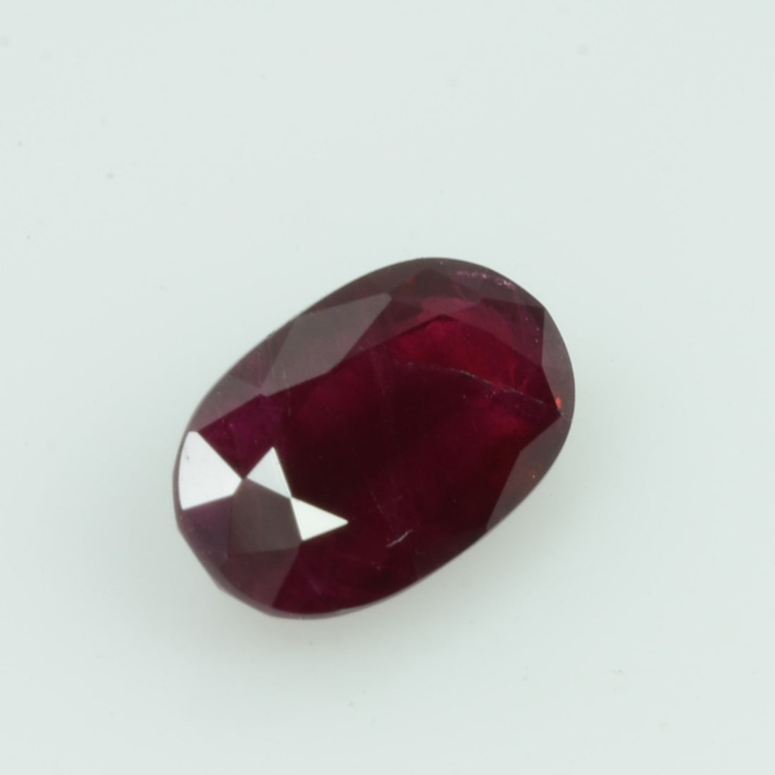1.00 Cts Natural Burma Ruby Loose Gemstone Oval Cut - Thai Gems Export Ltd.