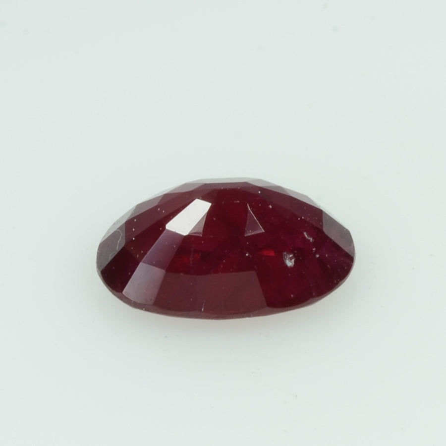 0.98 Cts Natural Burma Ruby Loose Gemstone Oval Cut