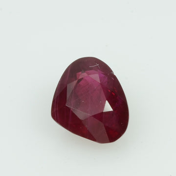 0.93 cts Natural Burma Ruby Loose Gemstone Pear Cut