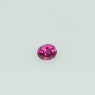 0.09 Cts 2 pcs Natural Burma Ruby Loose Gemstone Oval Cut