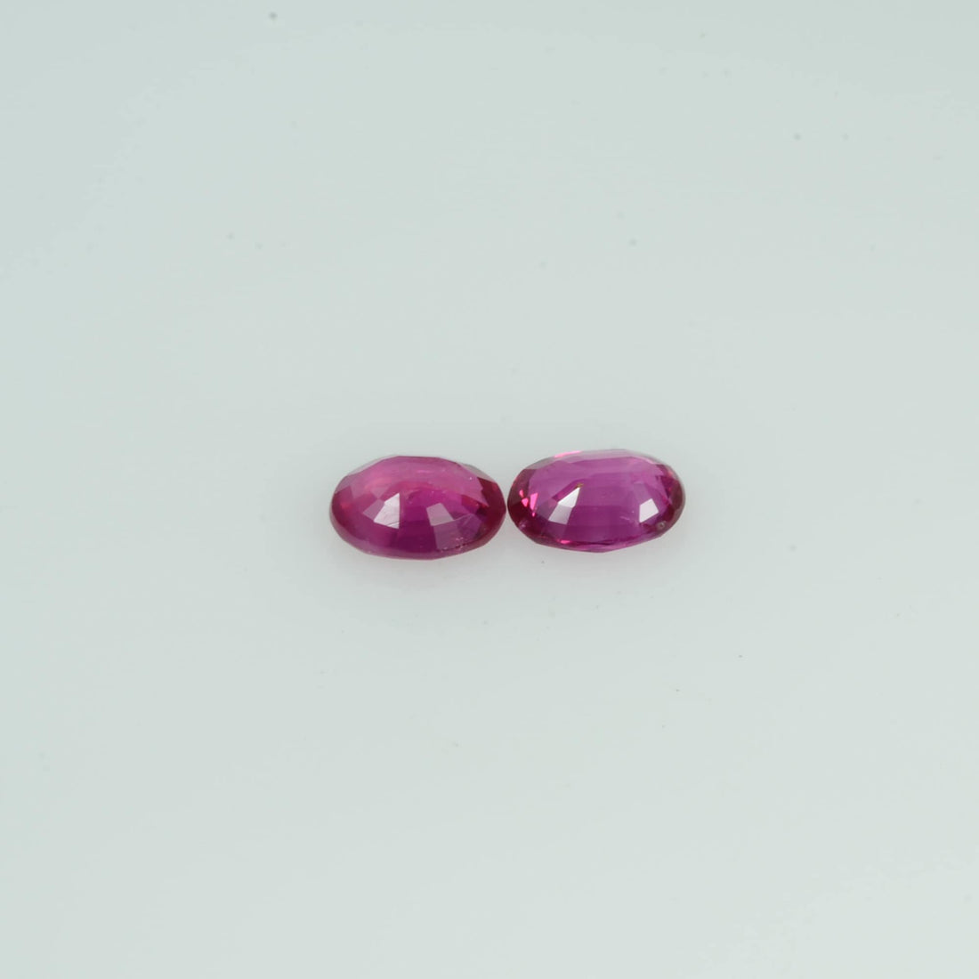 4.5x3 mm Natural Burma Ruby Loose Gemstone Oval Cut