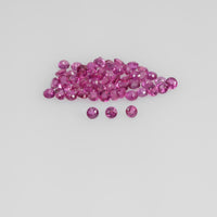 1.1-3.5 mm Natural Ruby Loose Gemstone Round Cut