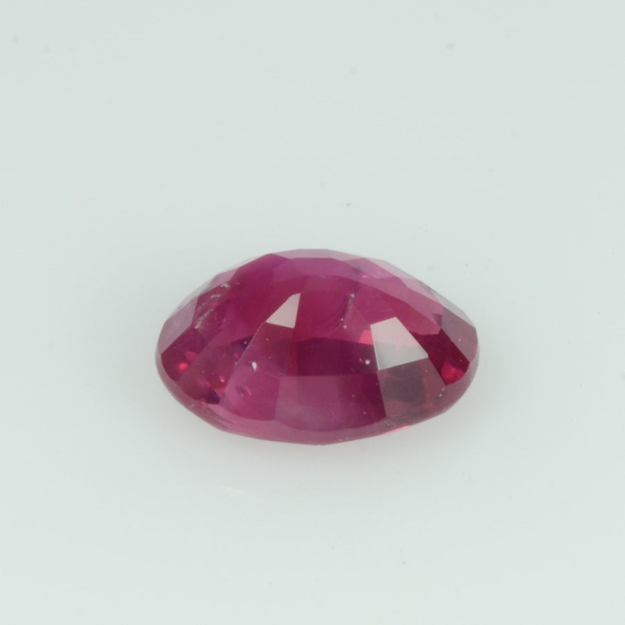 0.96 Cts Natural Burma Ruby Loose Gemstone Oval Cut