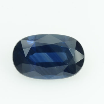 1.57 Cts Natural Blue Sapphire Loose Gemstone Oval Cut