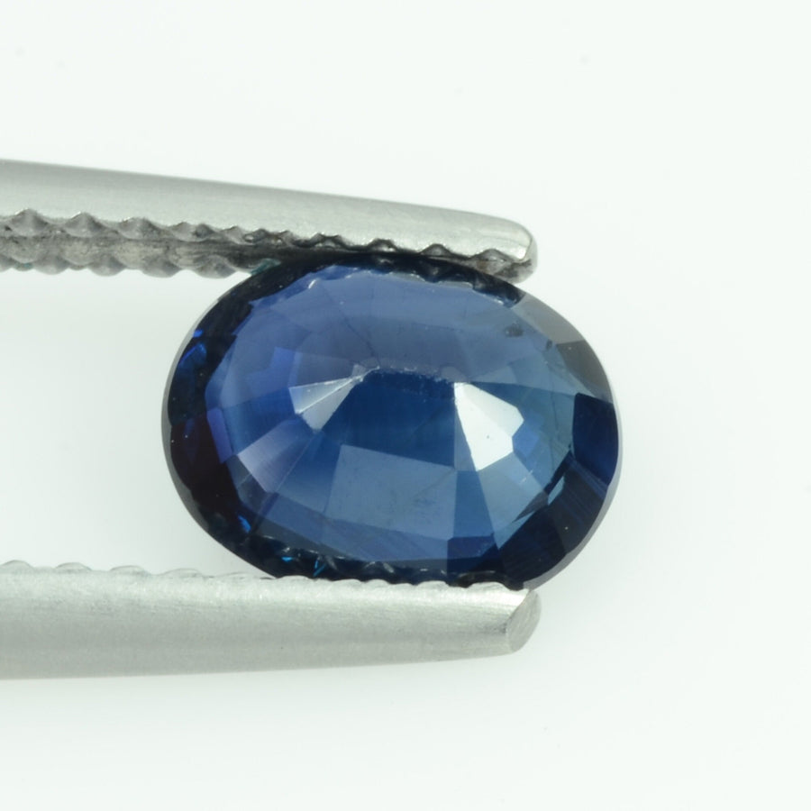 1.15 Cts Natural Blue Sapphire Loose Gemstone Oval Cut
