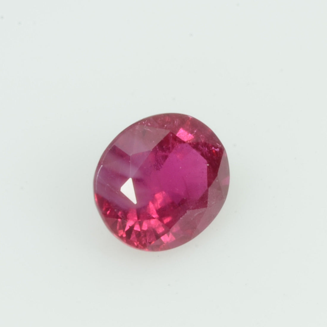 0.70 Cts Natural Burma Ruby Loose Gemstone Oval Cut