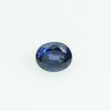 0.35 Cts Natural Blue Sapphire Loose Gemstone Oval Cut