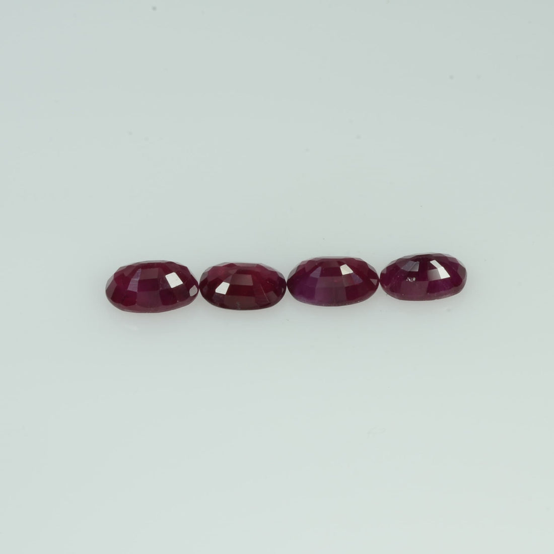 5x3 mm Natural Burma Ruby Loose Gemstone Oval Cut
