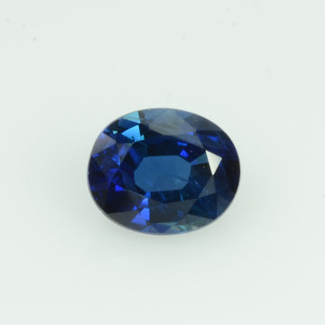 0.86 cts natural blue sapphire loose gemstone Oval cut