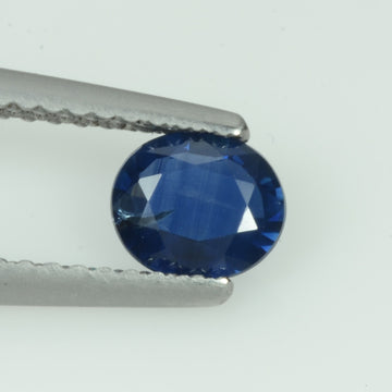 0.57 cts natural blue sapphire loose gemstone Oval cut