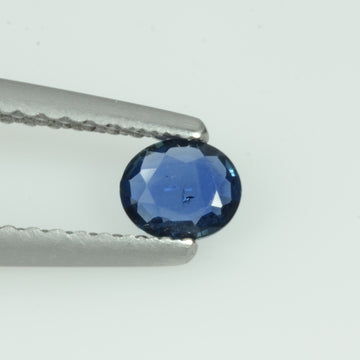 0.22 cts Natural Blue Sapphire Loose Gemstone Oval cut