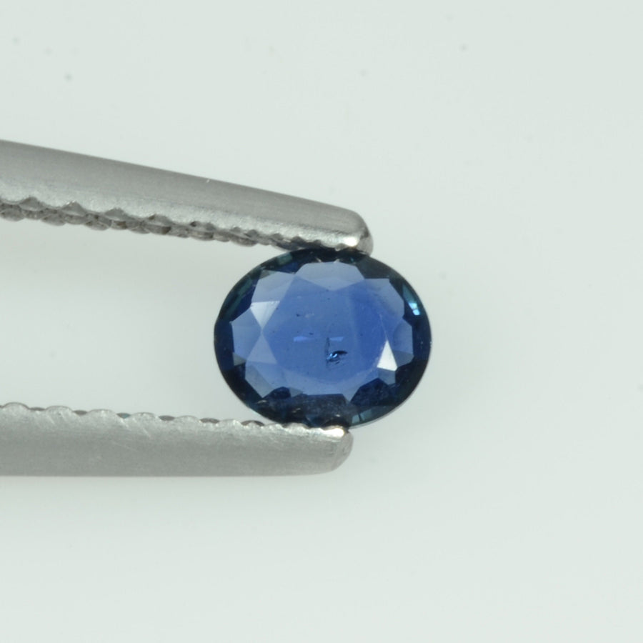 0.22 cts Natural Blue Sapphire Loose Gemstone Oval cut