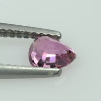 0.77 cts Natural Pink Sapphire Loose Gemstone Pear Cut