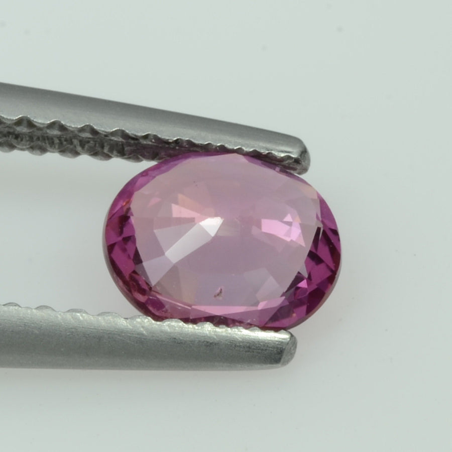 0.80 cts Natural Pink Sapphire Loose Gemstone Oval Cut