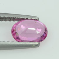 0.97 cts Natural Pink Sapphire Loose Gemstone Oval Cut