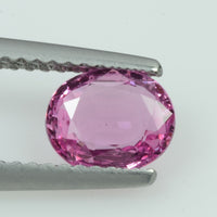 1.04 cts Natural Pink Sapphire Loose Gemstone Oval Cut