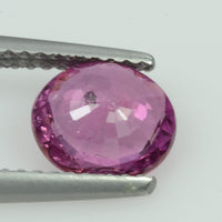 1.69 cts Natural Pink Sapphire Loose Gemstone Oval Cut
