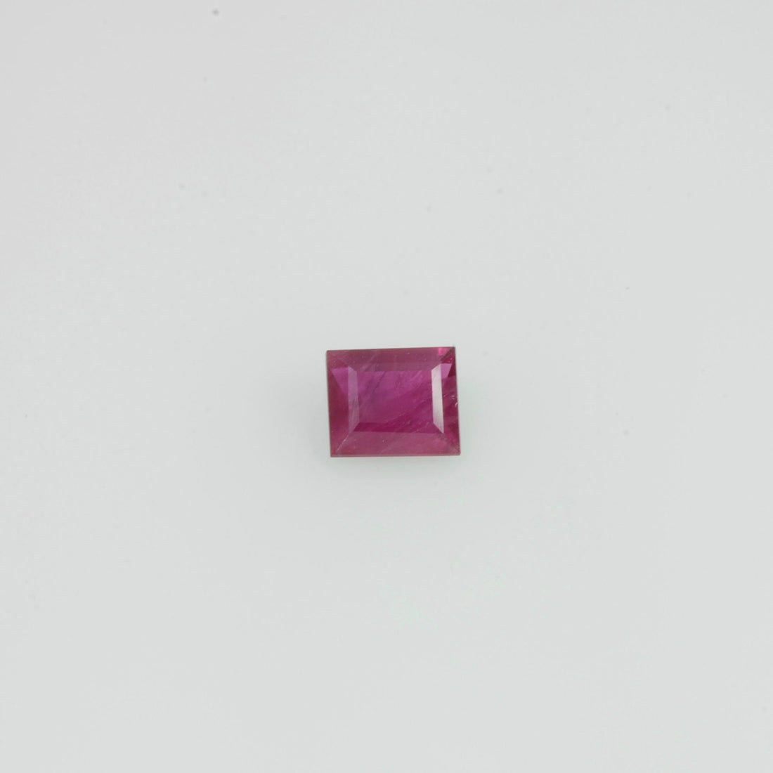 4x3 mm Natural Burma Ruby Loose Gemstone Long Square Cut