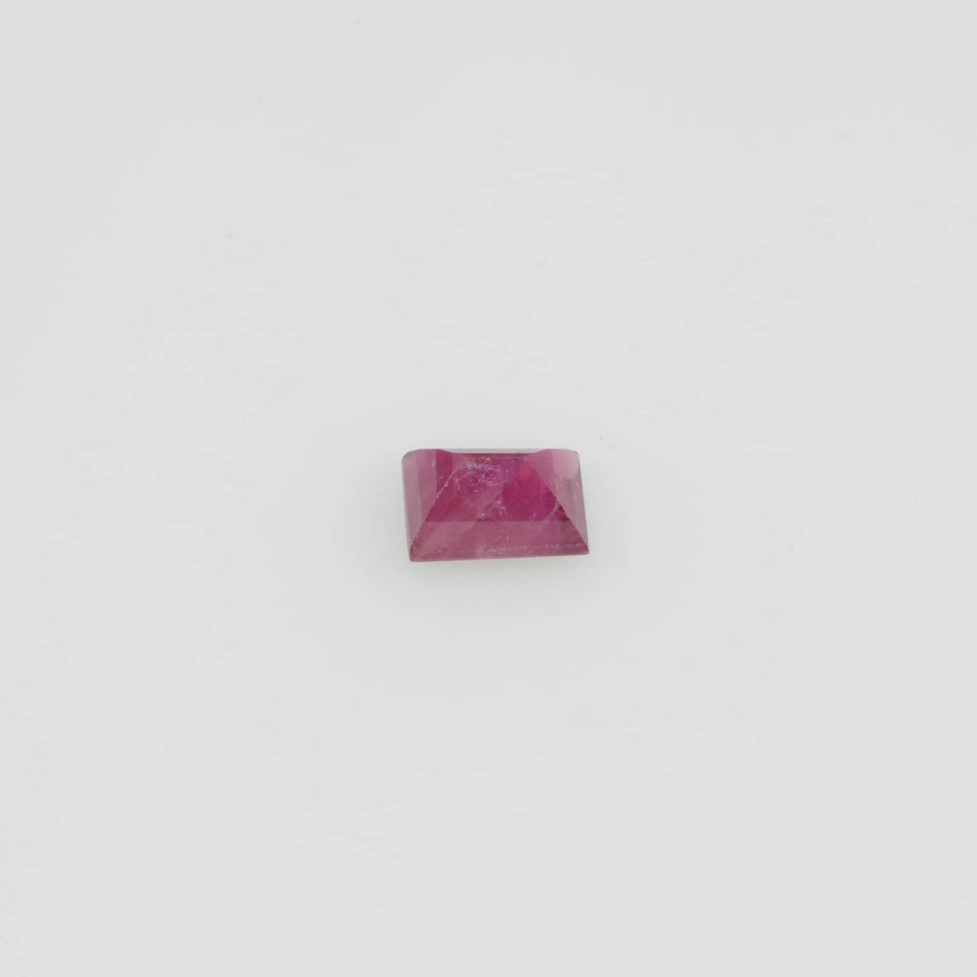 4.5x3.5 mm Natural Burma Ruby Loose Gemstone Long Square Cut