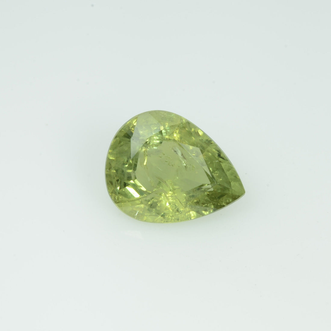 1.90 Cts Natural Green Sapphire Loose Gemstone Oval Cut