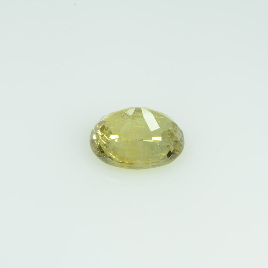 1.68 Cts Natural Yellow Sapphire Loose Gemstone Oval Cut