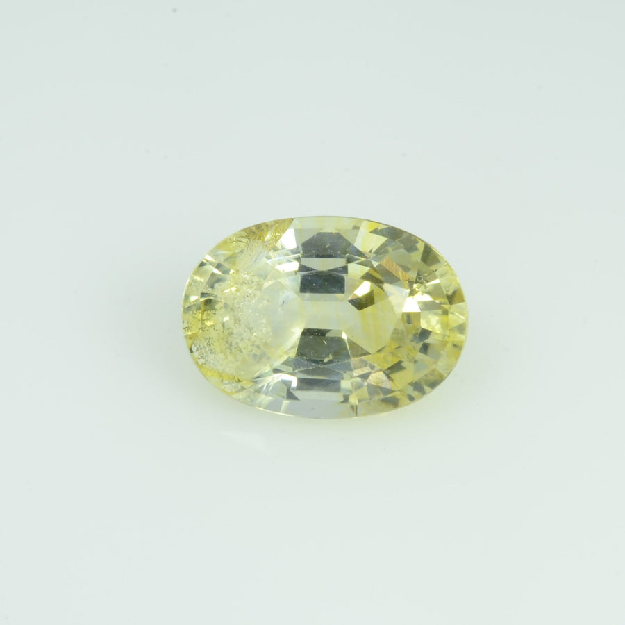 2.58 Cts Natural Yellow Sapphire Loose Gemstone Oval Cut