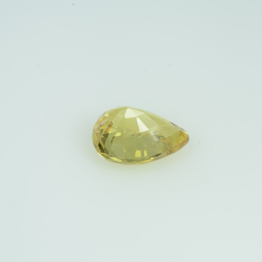 1.48 Cts Natural Yellow Sapphire Loose Gemstone Pear Cut
