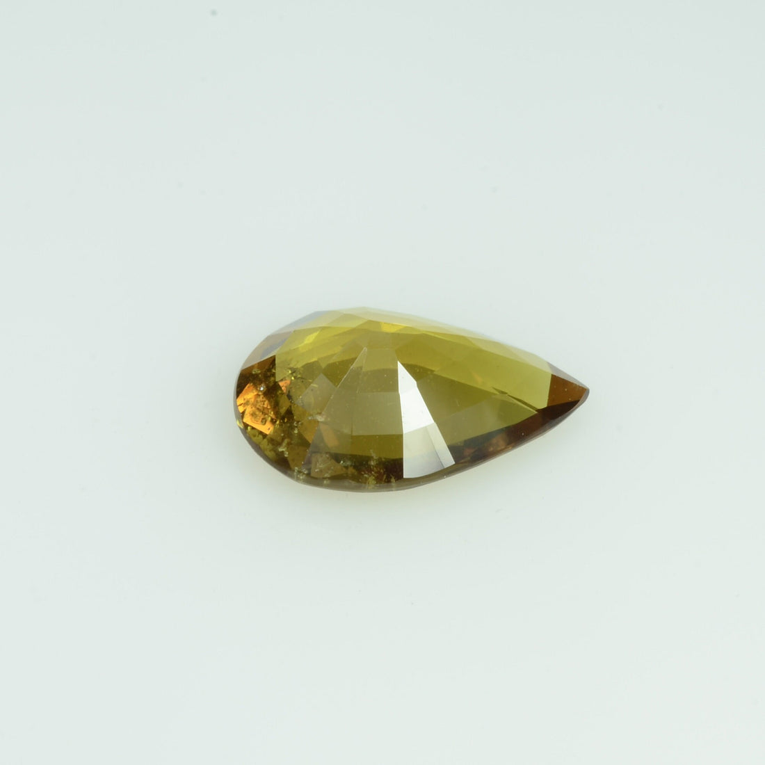 1.69 Cts Natural Fancy Golden Sapphire Loose Gemstone Pear Cut