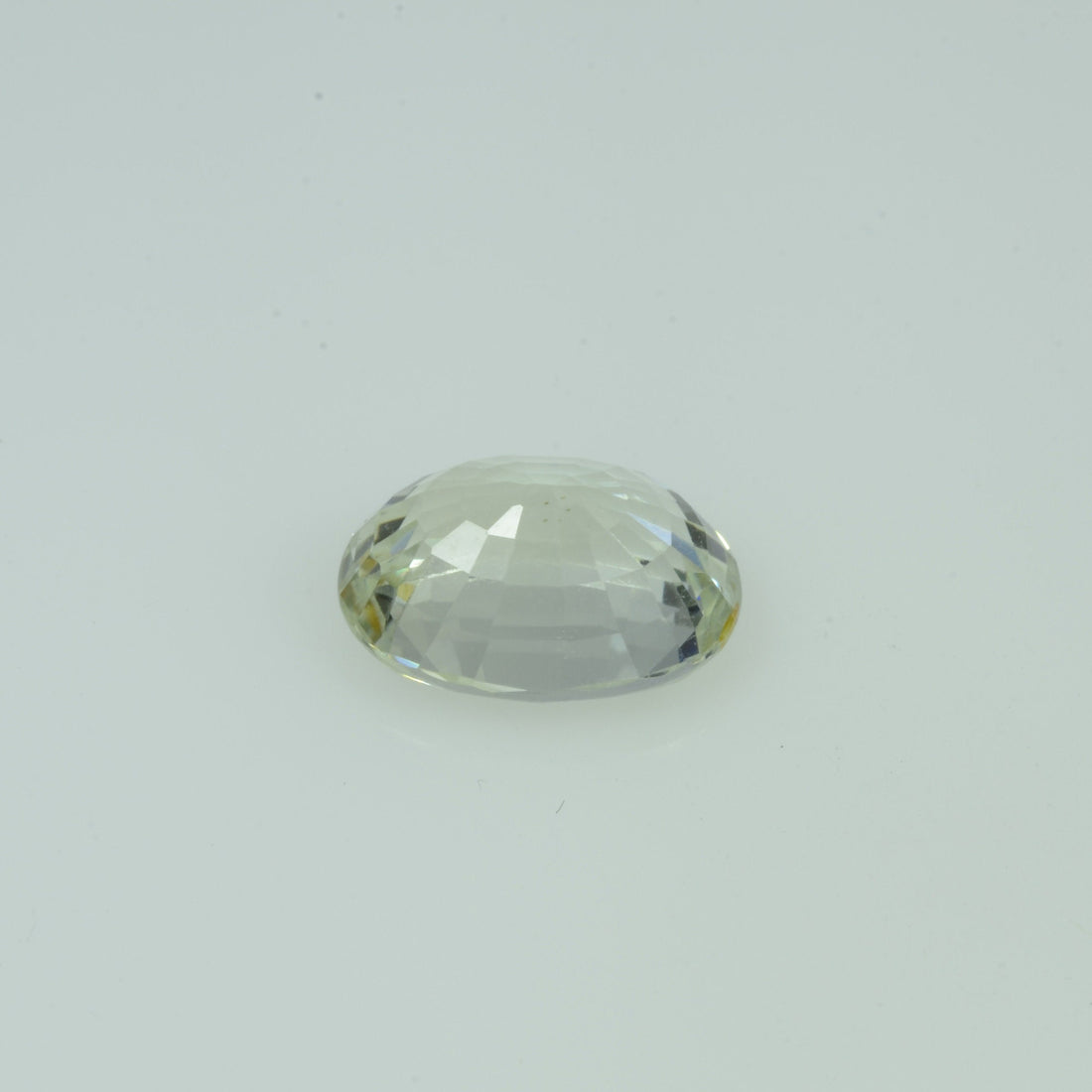 2.42 cts Unheated Natural Yellow Sapphire Loose Gemstone Oval Cut Certified