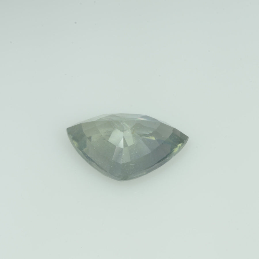 4.80 cts Natural Green Sapphire Loose Gemstone Trillion Cut