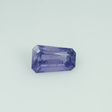 3.75 Cts Natural Purple Sapphire Loose Gemstone tapered Cut