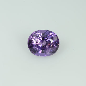 1.95 cts Unheated Natural Purple Sapphire Loose Gemstone Oval Cut