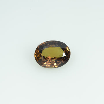 1.87 cts Natural Brown Sapphire Loose Gemstone Oval Cut