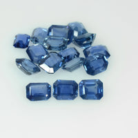 5x4 MM Natural Blue Sapphire Loose Gemstone Octagon Cut