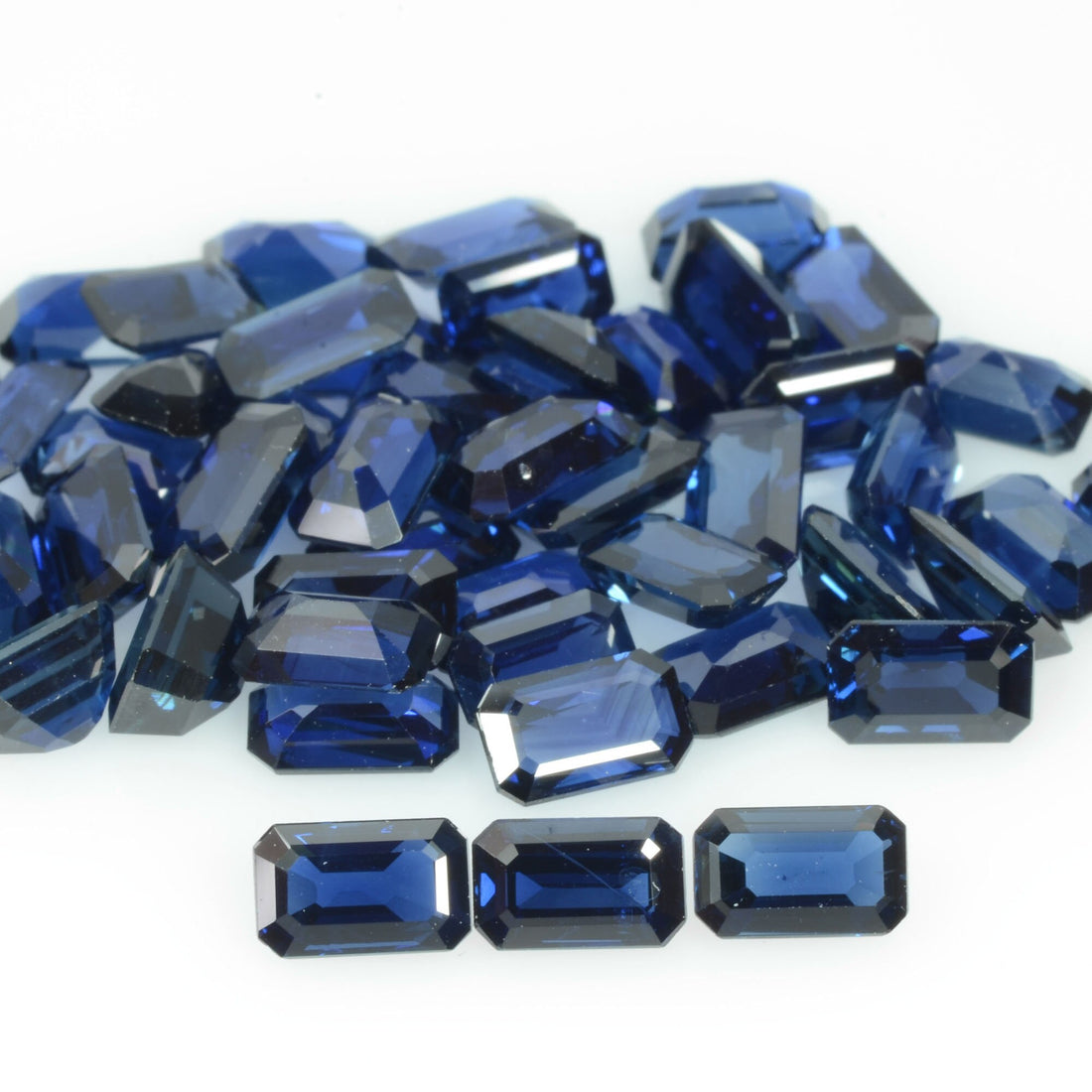 5x3 MM Natural Blue Sapphire Loose Gemstone Octagon Cut