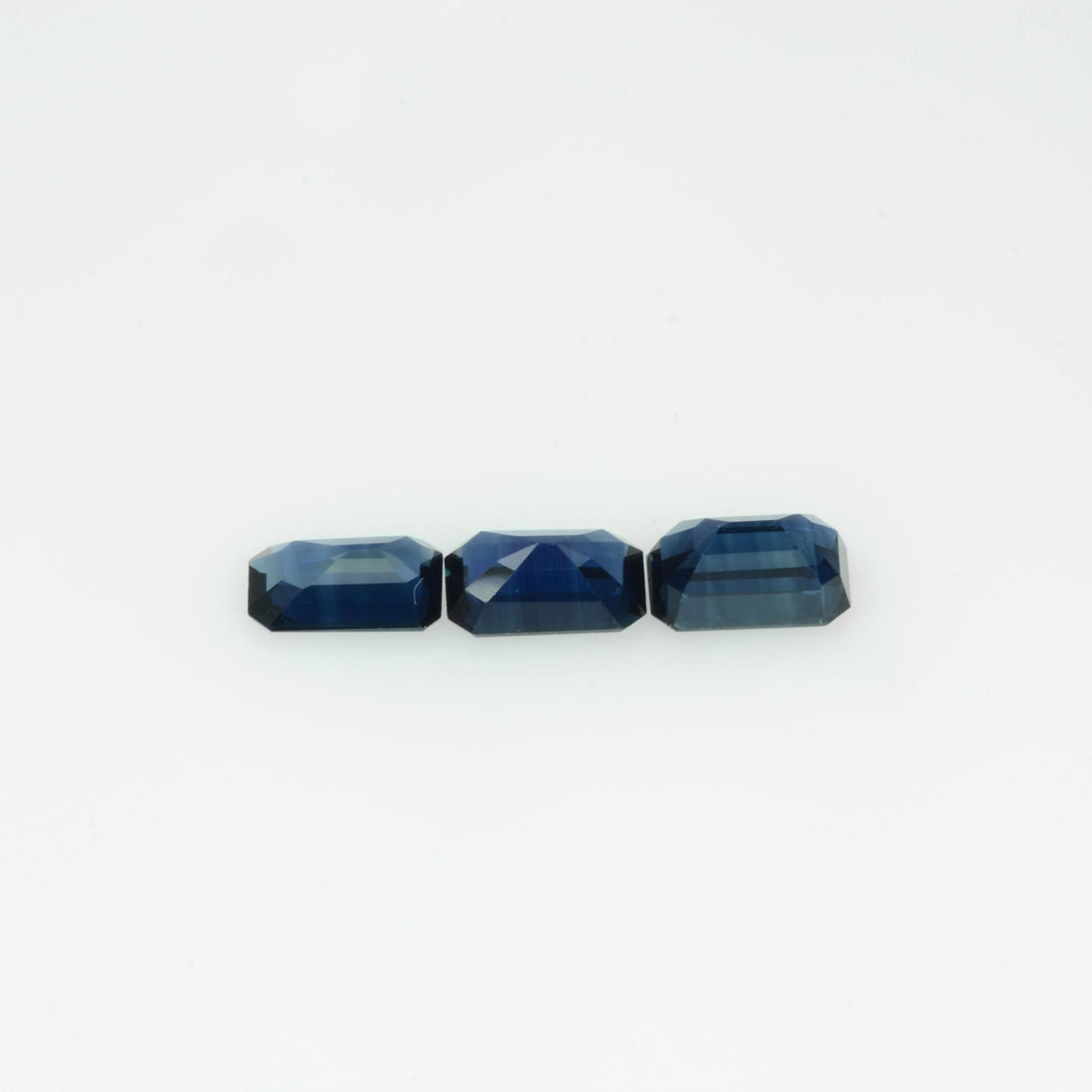 5x3 MM Natural Blue Sapphire Loose Gemstone Octagon Cut